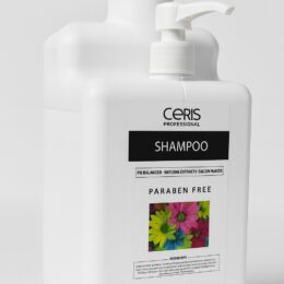 CERIS Keratin Shampoo 5 Litre – Professional Salon Hair Care with Keratin, Collagen & Biotin, Strengthening Formula